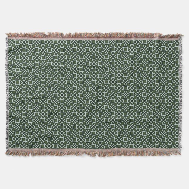 Couverture celtique irlandaise de jet de noeud (Devant)