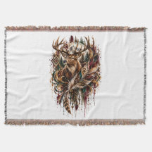 Cerf Tribal Boho, Rêvant de Cerf