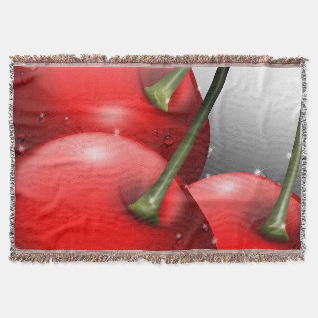 Couverture Cerises avec gouttes de ragoût (Devant)