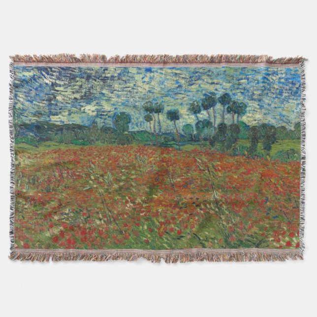 Couverture Champ de pavot par Vincent Van Gogh (Devant)