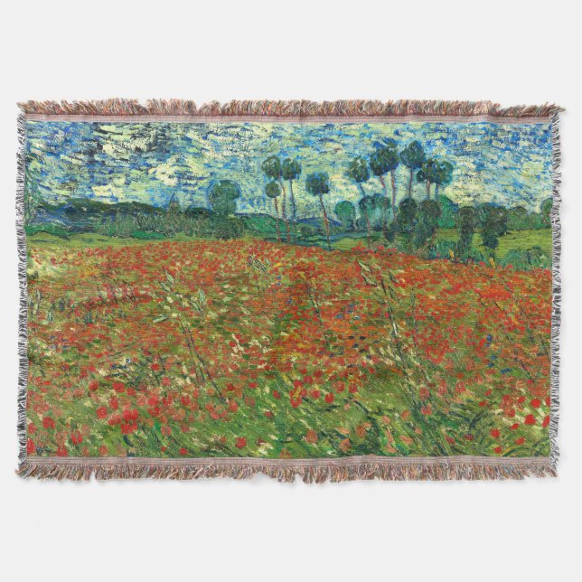 Couverture Champ de pavot par Vincent Van Gogh (Devant)