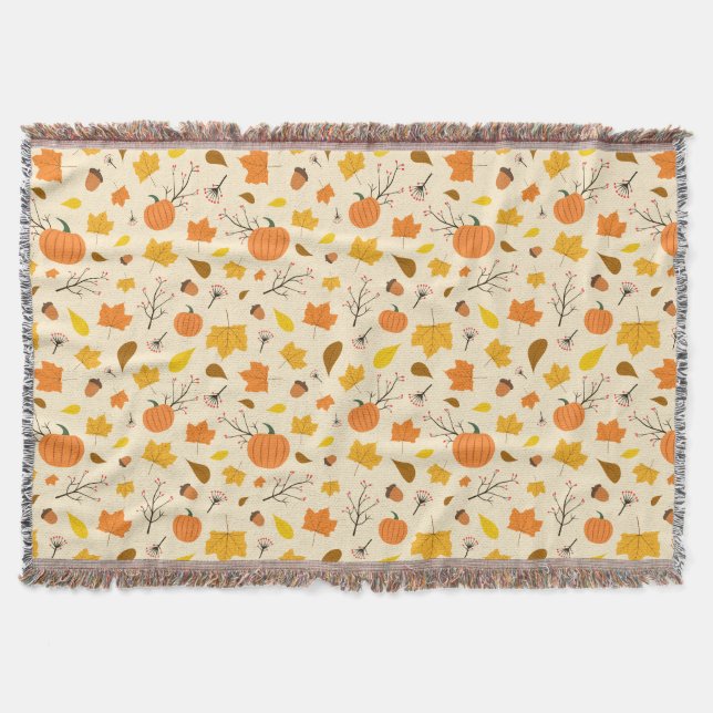 Couverture Charme de citrouille d'automne rustique (Devant)