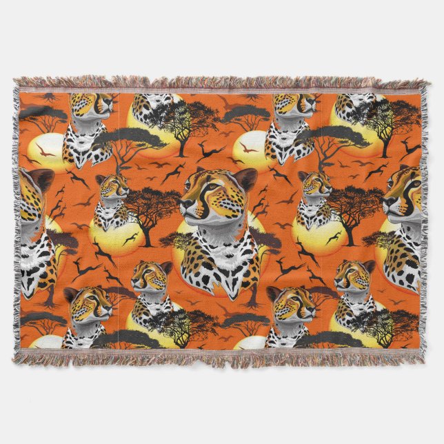 Couverture Cheetah African Feline Wild Animal (Devant)