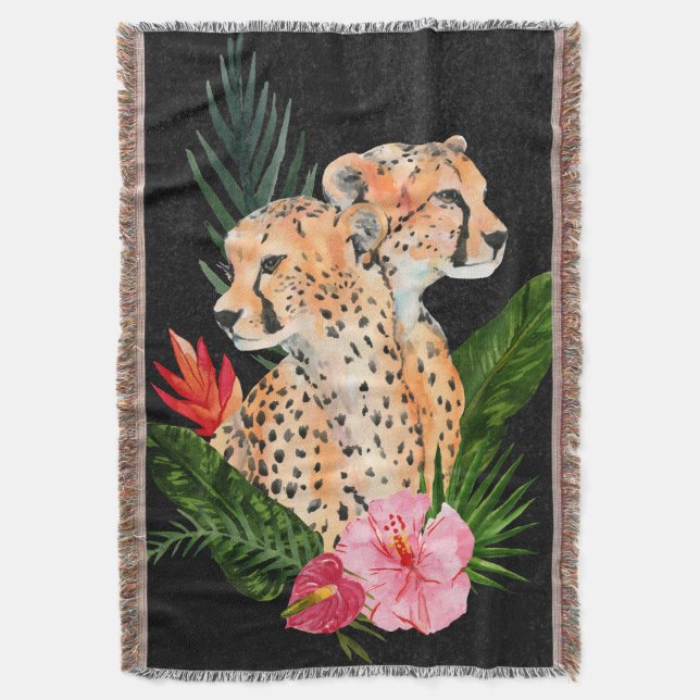 Couverture Cheetah Bouquet (devant Vertical)