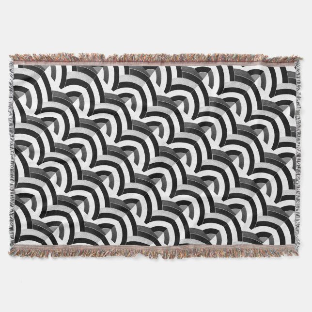 Couverture chevrons élégants modernes stylés (Devant)