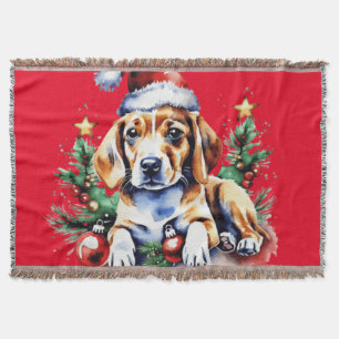 Couverture Chien de Noël mignon