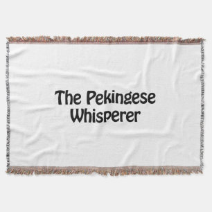 Couverture chuchoter de pekingese