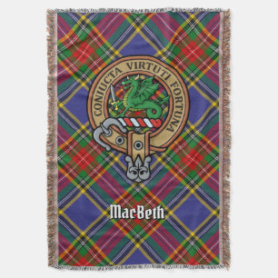 Couverture Cimier du clan MacBeth sur tartan