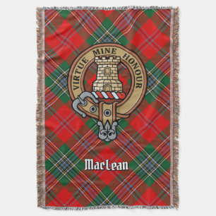 Couverture Cimier du clan MacLean sur tartan