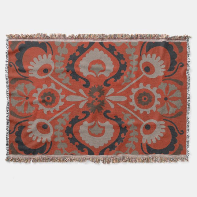 Couverture Cinnabar Suzani I (Devant)