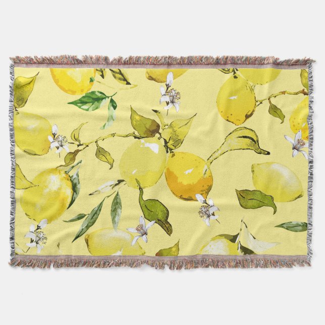 Couverture citrons aquarelle 15 (Devant)