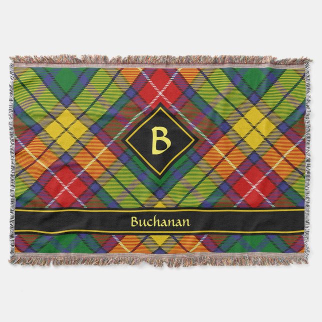 Couverture Clan Buchanan Tartan (Devant)