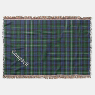 Couverture Clan Campbell Tartan Plaid Custom-Thch Blanket