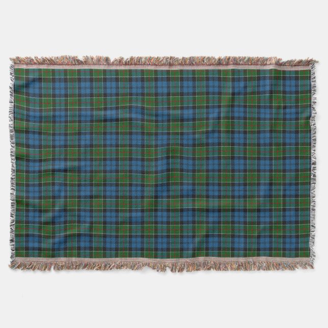 Couverture Clan écossais Colquhoun Tartan (Devant)