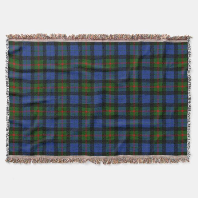 Couverture Clan écossais Gunn Tartan Plaid (Devant)