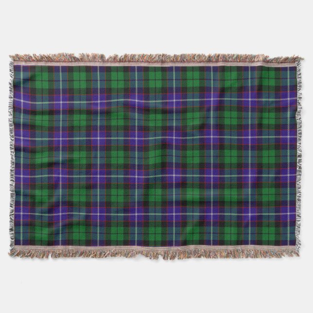 Couverture Clan écossais Mitchell Tartan Plaid (Devant)