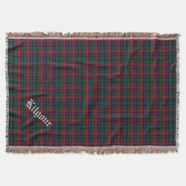 Couverture Clan Kilgour Tartan Plaid Custom Thelot Blanket (Devant)