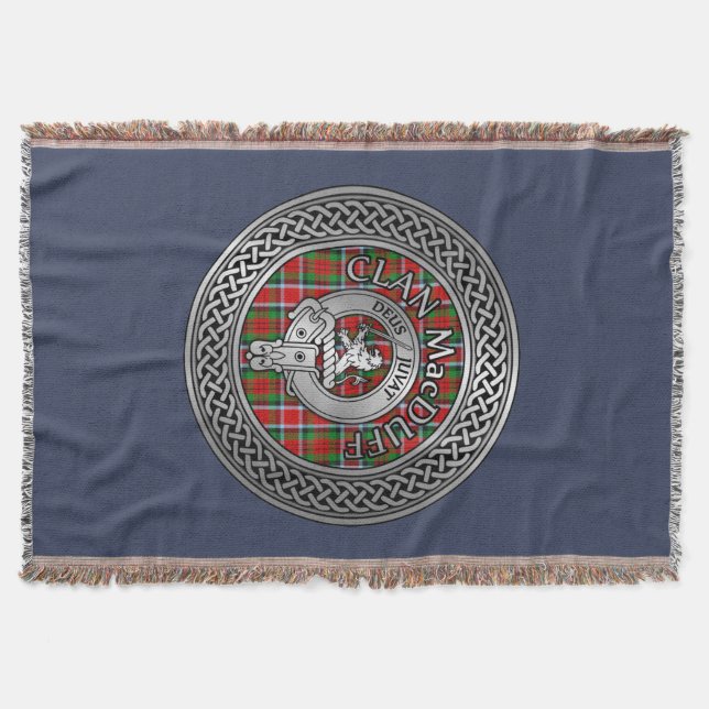 Couverture Clan MacDuff Crest & Tartan Knot (Devant)