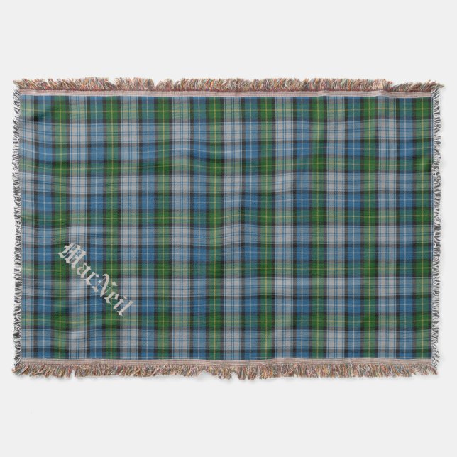 Couverture Clan MacNeil Tartan Plaid Custom Throw Blanket (Devant)