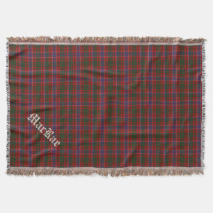 Couverture Clan MacRae Tartan Plaid Custom Throw Blanket