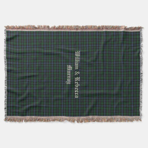 Couverture Clan Murray Tartan Plaid Custom Thch Blanket