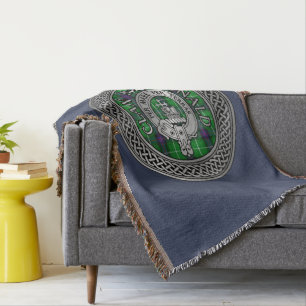Couverture Clan Ramsay Crest & Tartan Knot Lancer la couvertu