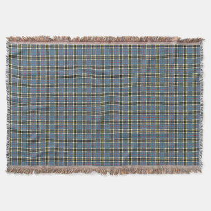 Couverture Clan Thompson Light Blue Scottish Tartan