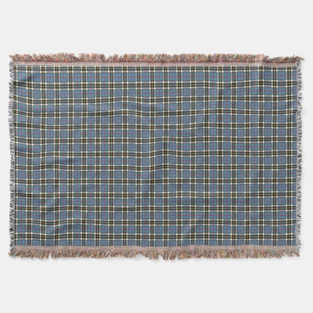Couverture Clan Thompson Light Blue Scottish Tartan (Devant)