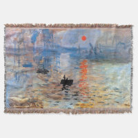 Claude Monet Impression Soleil Levant Affiche Toil