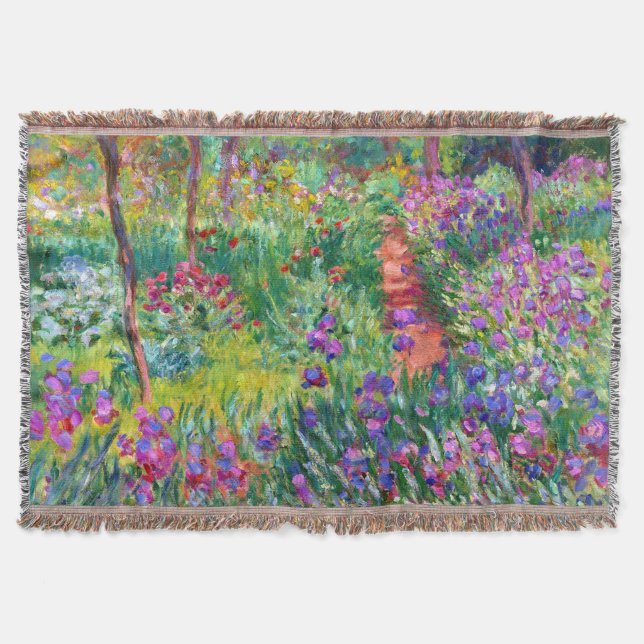 Couverture CLAUDE MONET : Le jardin d'Iris à Giverny (Devant)