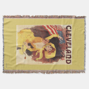 Couverture Cleveland va à vélo la fille américaine en jaun