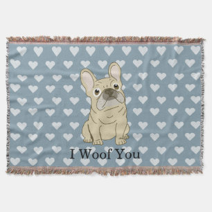 Couverture Cœurs de Bouledogue Français, Je Vous Aime