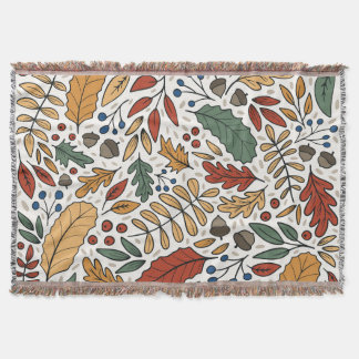 Couverture Conception de Carré feuille couleur automne