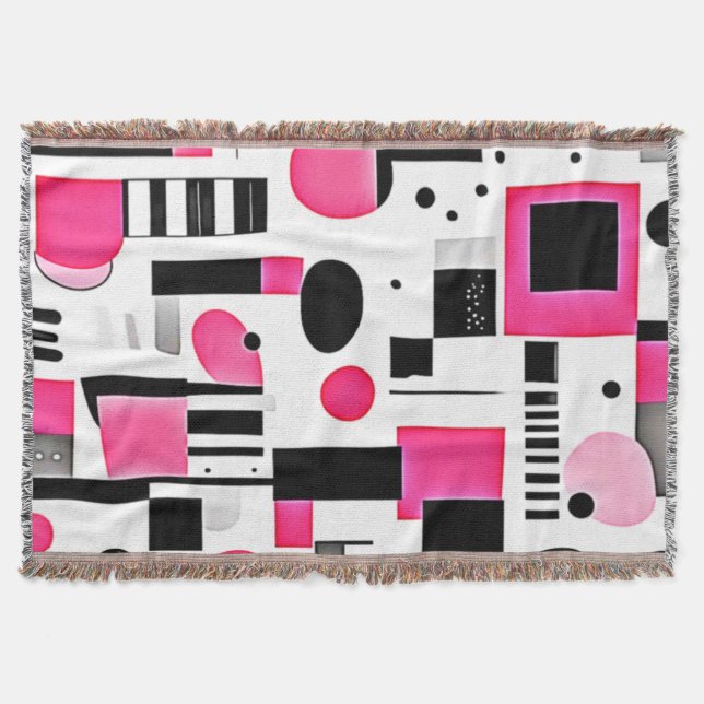 Couverture Conception de géométrie rose Art Pop (Devant)