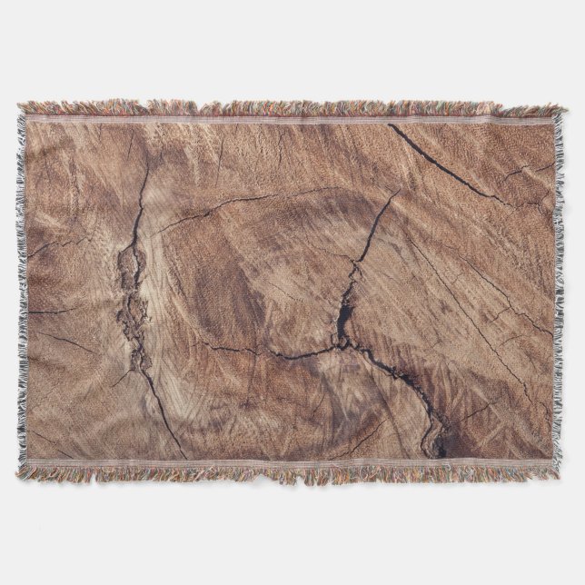 Couverture Conception de la texture du grain de bois rustique (Devant)