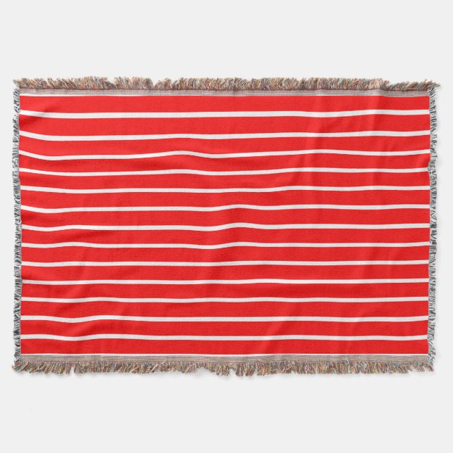 Couverture Conception de rayures rouges et blanches (Devant)