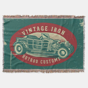 Couverture Conception de voiture Retro