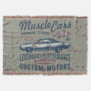 Couverture Conception de voiture Retro