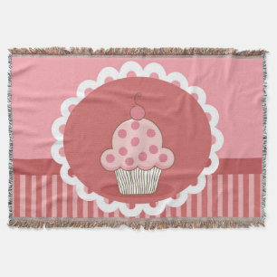 Couverture Conception rose de petit gâteau