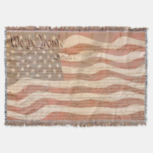 Couverture Constitution des États-Unis drapeau américain Patr