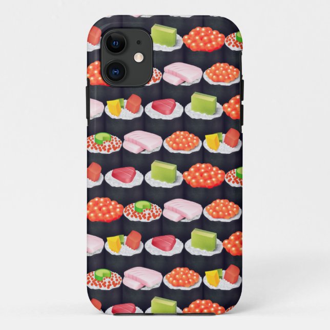 couverture coque iphone de rouleaux de sushi (Dos)