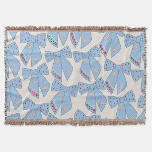 Couverture Coquette Bows Bleus