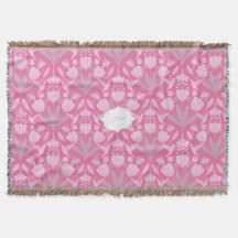 Coquette colibri rose fleuri personnalisé