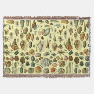 Couverture Coquillages de coquillages Mollusk Clam Élégant Ar
