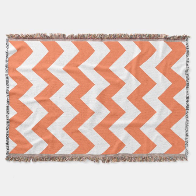 Couverture Coral Bold Chevron (Devant)