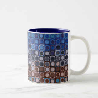 Couverture côtière du Maine tasse à deux tons de