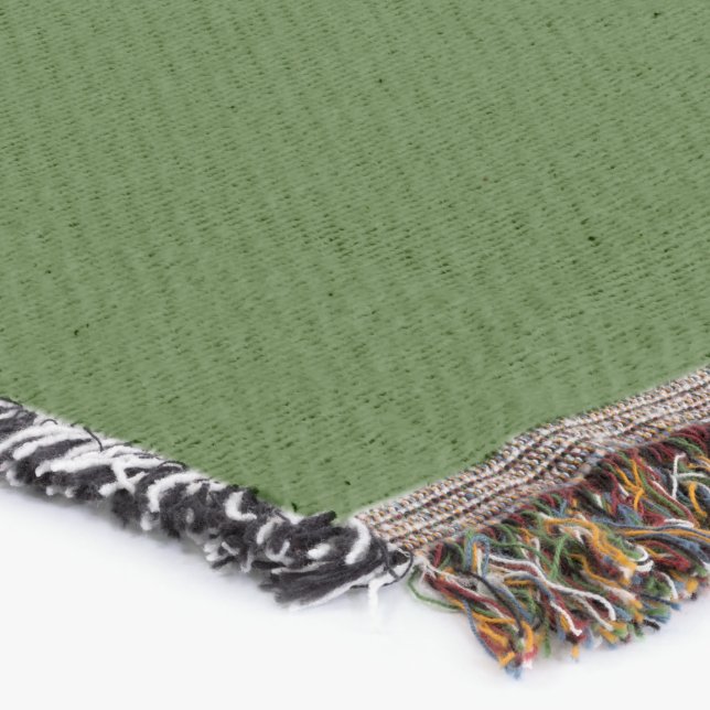 Couverture Coton Simple Forest Green Authority® (Coin)