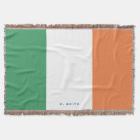 Couleurs d'Irlande Drapeau Ajouter votre nom