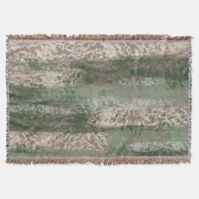 Couverture Couleurs douces Abstraites vert beige gris (Devant)
