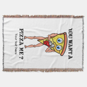 Couverture Coupe de pizza portant des gants de boxe